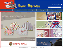 Tablet Screenshot of english-teapots.com